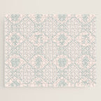Eloise Print in Blue Jigsaw Puzzle Gallery Image 1