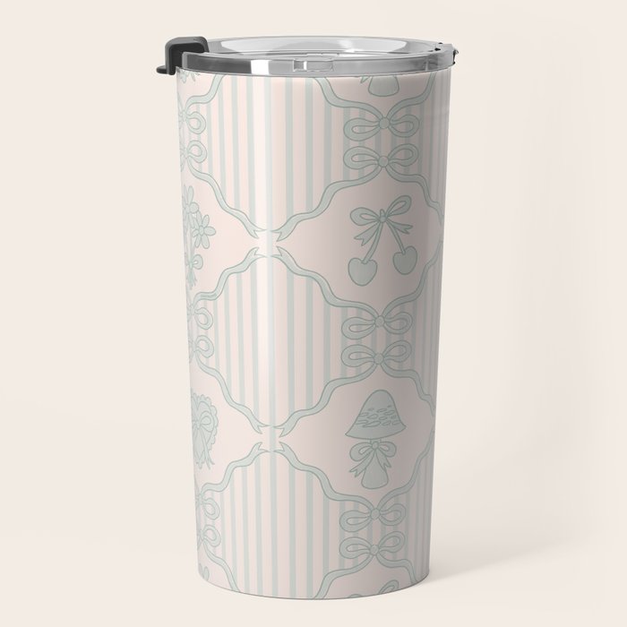 Eloise Print in Blue Travel Mug Gallery Image 3