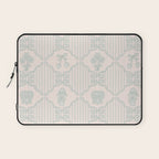 Eloise Print in Blue Laptop Sleeve Gallery Image 1