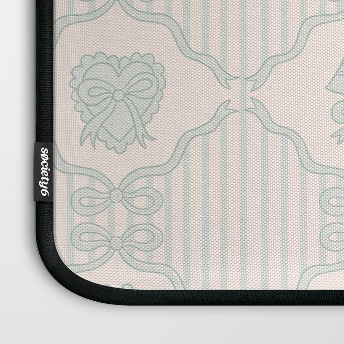 Eloise Print in Blue Laptop Sleeve Gallery Image 3