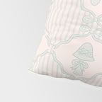 Eloise Print in Blue Pillow Sham Gallery Image 4