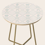 Eloise Print in Blue Side Table Gallery Image 2