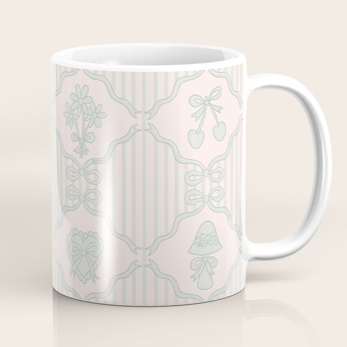 Eloise Print in Blue Coffee Mug Gallery Image 1