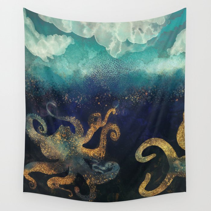 Underwater Dream II Wall Tapestry Gallery Image 4