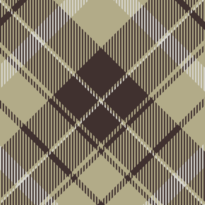 Modern Neutral Plaid Design Coffee Mug Gallery Image 2