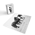 Free Rein - Black and White Photography Jigsaw Puzzle Gallery Image 2