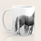 Free Rein - Black and White Photography Coffee Mug Gallery Image 3