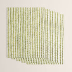 Small scalloped line in watercolor green Wrapping Paper Gallery Image 3