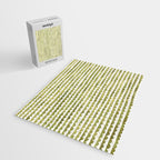 Small scalloped line in watercolor green Jigsaw Puzzle Gallery Image 2