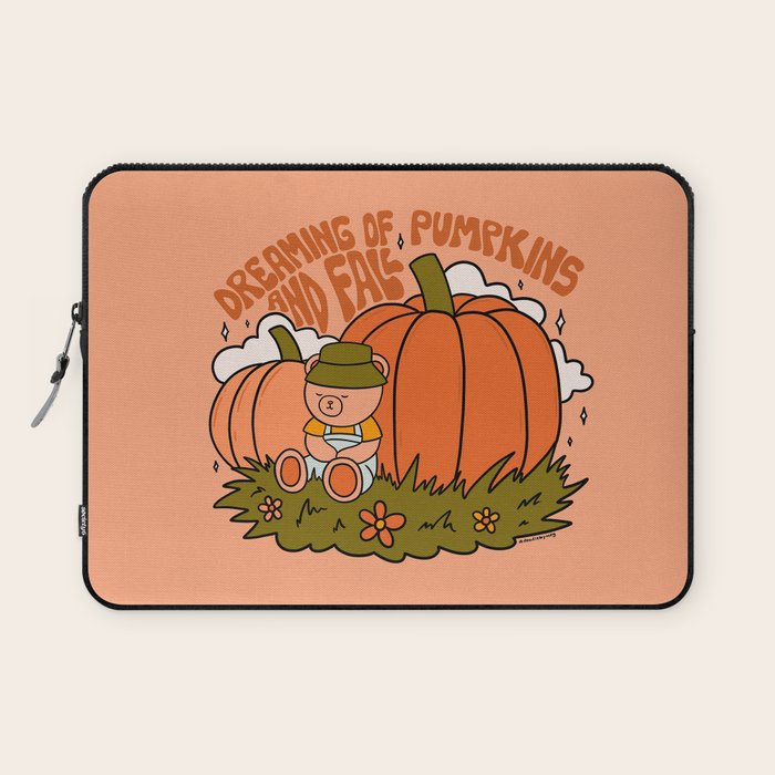 Dreaming of Pumpkins Laptop Sleeve Gallery Image 1