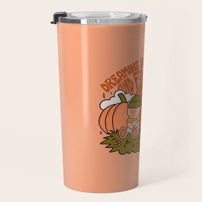 Dreaming of Pumpkins Travel Mug Gallery Image 3