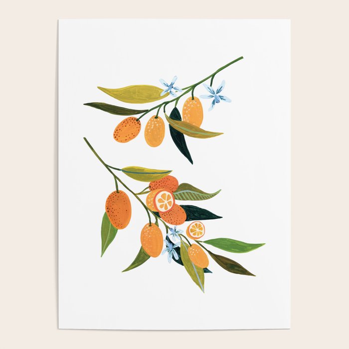 Kumquat Branch Poster Gallery Image 4