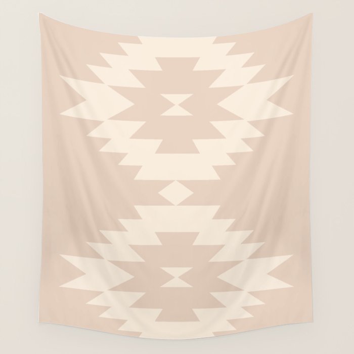 Southwestern Minimalism - Neutral Pink Wall Tapestry Gallery Image 4