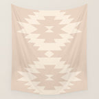 Southwestern Minimalism - Neutral Pink Wall Tapestry Gallery Image 4