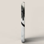 Armor [9]: a minimal abstract piece in black white and gold by Alyssa Hamilton Art iPhone Case Gallery Image 2