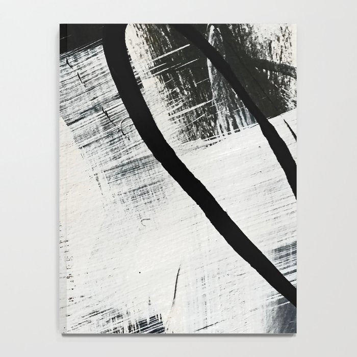 Armor [9]: a minimal abstract piece in black white and gold by Alyssa Hamilton Art Notebook Gallery Image 4