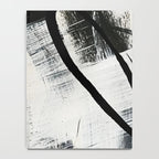 Armor [9]: a minimal abstract piece in black white and gold by Alyssa Hamilton Art Notebook Gallery Image 4