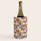 Bold Colorful Checks Pattern - Small XXXVII Wine Chiller Gallery Image 2