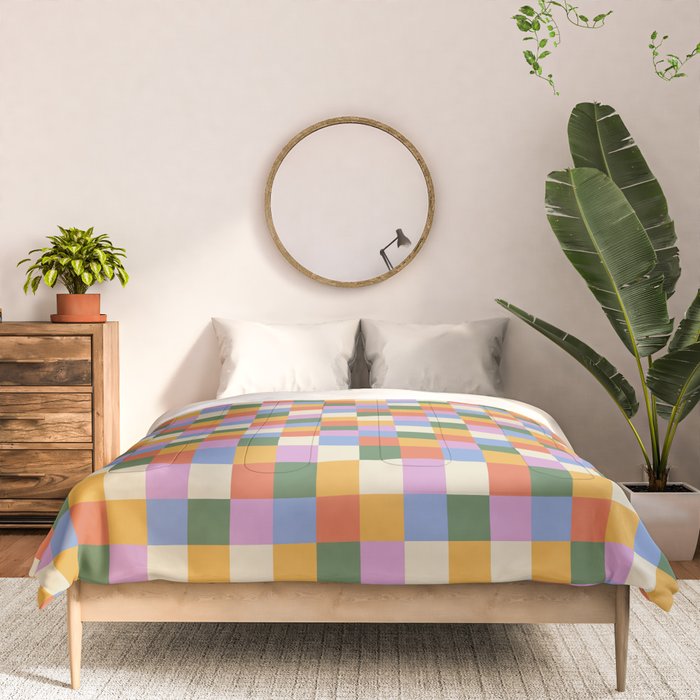 Bold Colorful Checks Pattern - Small XXXVII Comforter Gallery Image 3
