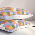 Bold Colorful Checks Pattern - Small XXXVII Pillow Sham Gallery Image 3