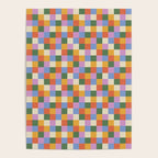 Bold Colorful Checks Pattern - Small XXXVII Poster Gallery Image 4