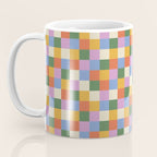 Bold Colorful Checks Pattern - Small XXXVII Coffee Mug Gallery Image 3