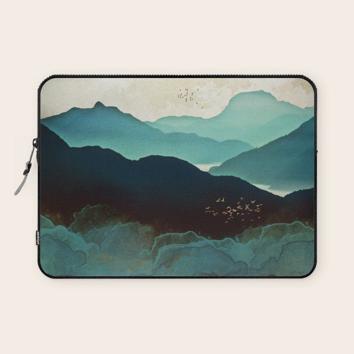 Indigo Mountains Laptop Sleeve Gallery Image 1
