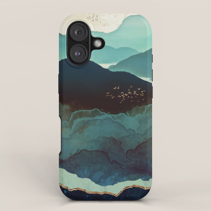 Indigo Mountains iPhone Case Gallery Image 1