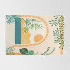 Resort Life Sunset Landscape / Villa Series Rug Gallery Image 2