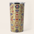 Demerci Kula Antique Turkish Rug Print Travel Mug Gallery Image 1