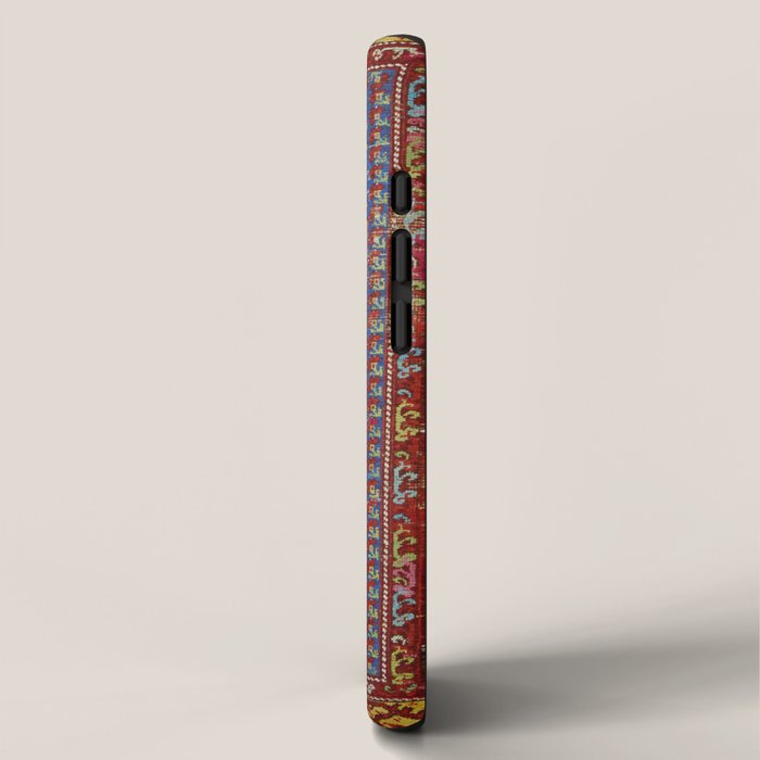 Demerci Kula Antique Turkish Rug Print iPhone Case Gallery Image 2