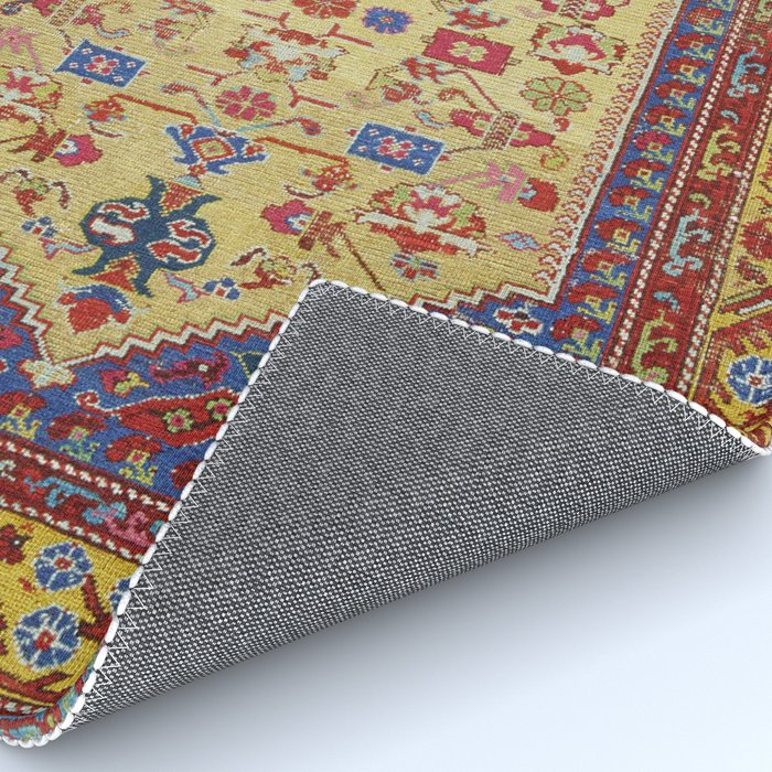 Demerci Kula Antique Turkish Rug Print Rug Gallery Image 4