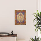 Demerci Kula Antique Turkish Rug Print Poster Gallery Image 2