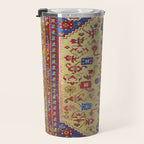Demerci Kula Antique Turkish Rug Print Travel Mug Gallery Image 3