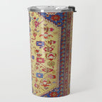 Demerci Kula Antique Turkish Rug Print Travel Mug Gallery Image 2