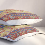 Demerci Kula Antique Turkish Rug Print Pillow Sham Gallery Image 3