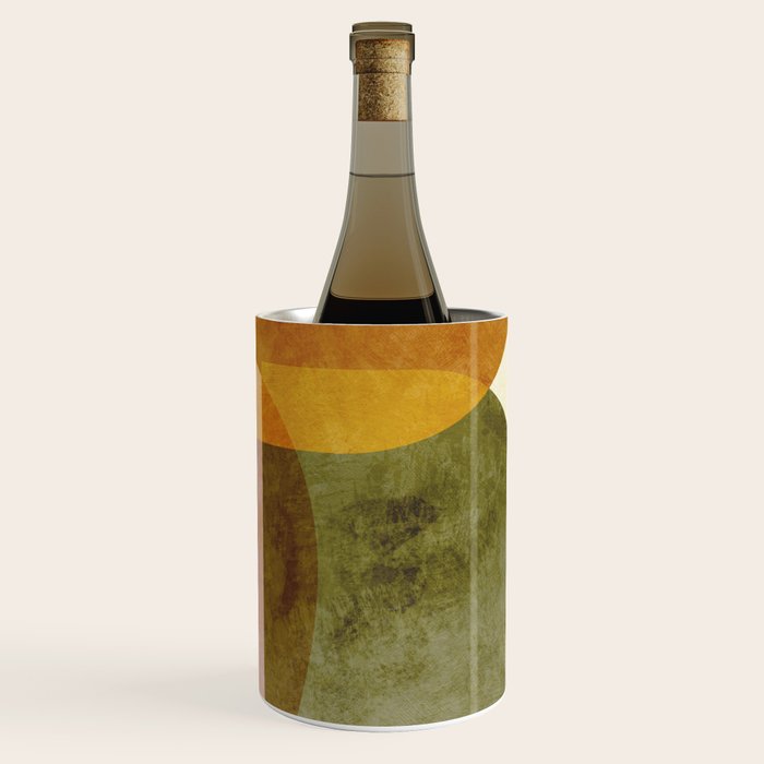 organic shapes boho nature abstract 2 Wine Chiller Gallery Image 3