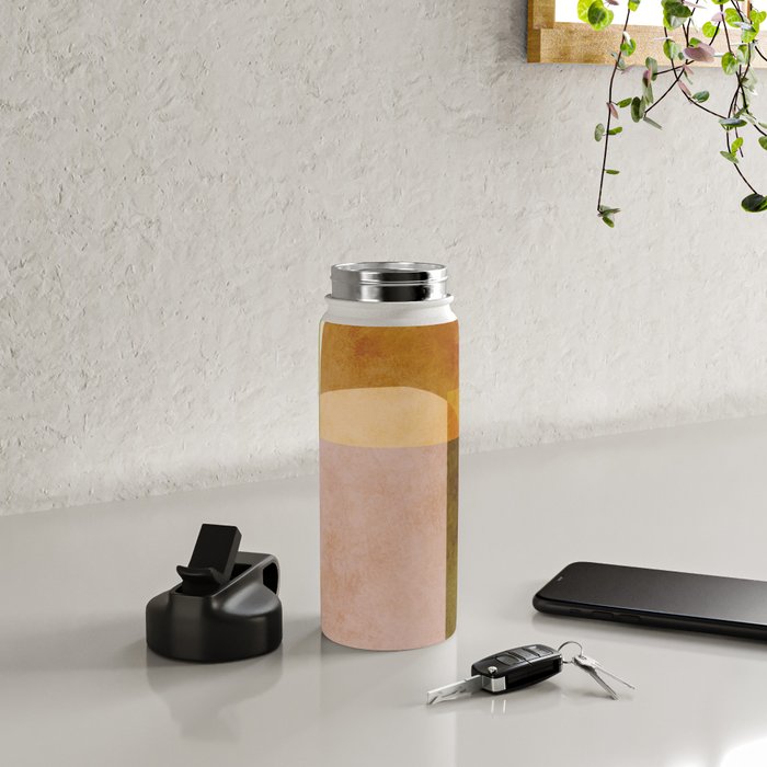 organic shapes boho nature abstract 2 Water Bottle Gallery Image 5