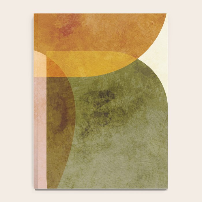organic shapes boho nature abstract 2 Notebook Gallery Image 4