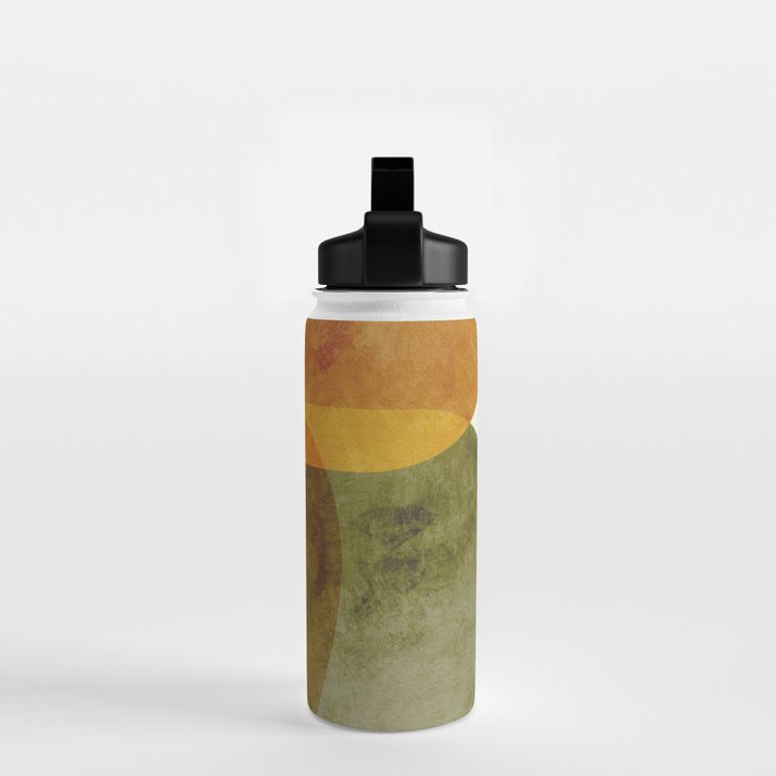 organic shapes boho nature abstract 2 Water Bottle Gallery Image 2