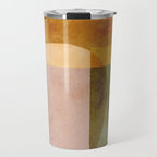 organic shapes boho nature abstract 2 Travel Mug Gallery Image 1