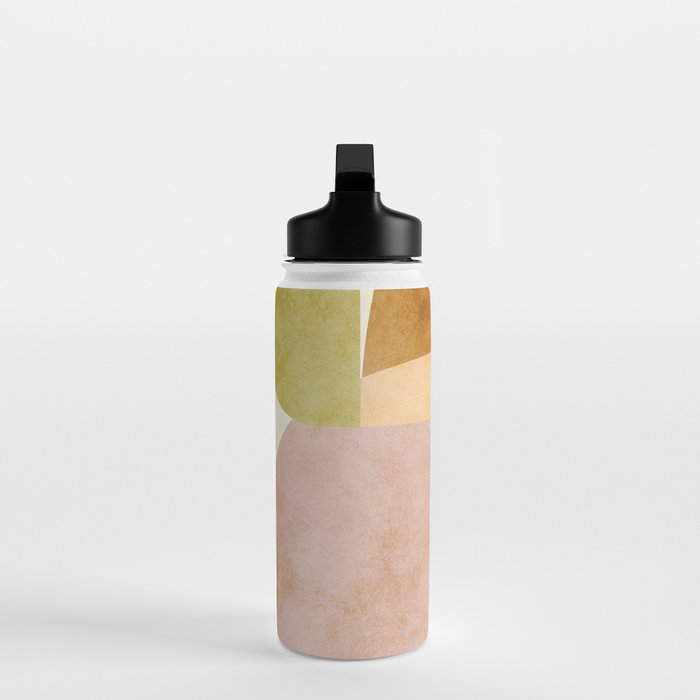 organic shapes boho nature abstract 2 Water Bottle Gallery Image 3