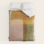 organic shapes boho nature abstract 2 Comforter Gallery Image 6