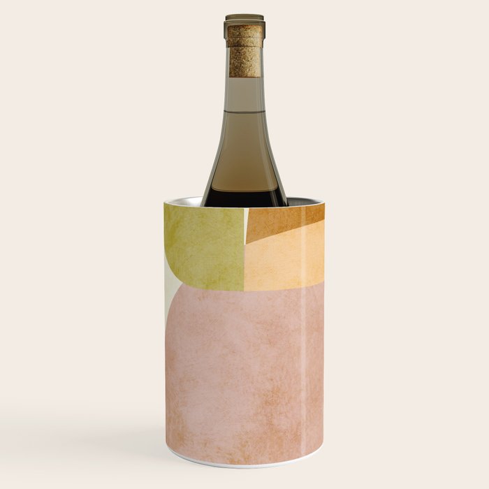 organic shapes boho nature abstract 2 Wine Chiller Gallery Image 2