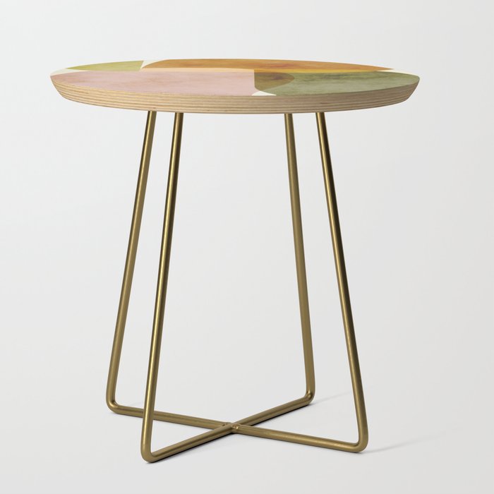 organic shapes boho nature abstract 2 Side Table Gallery Image 1