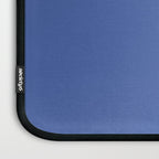 Today is a Good Day in blue red peach pink and mustard yellow Laptop Sleeve Gallery Image 3