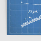 Football Patent - American Football Art - Blueprint Poster Gallery Image 3