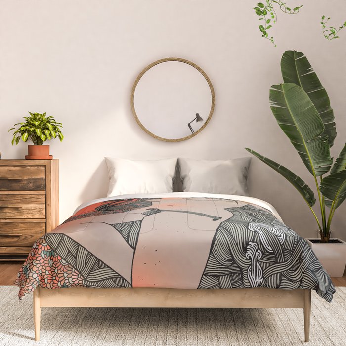 Mirrors & Smoke Comforter Gallery Image 3