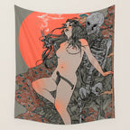 Mirrors & Smoke Wall Tapestry Gallery Image 4