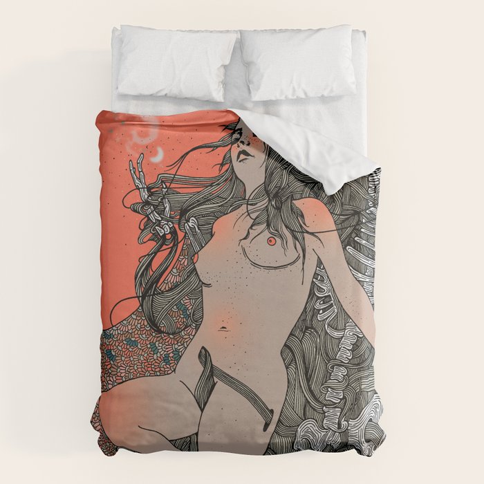 Mirrors & Smoke Duvet Cover Gallery Image 1